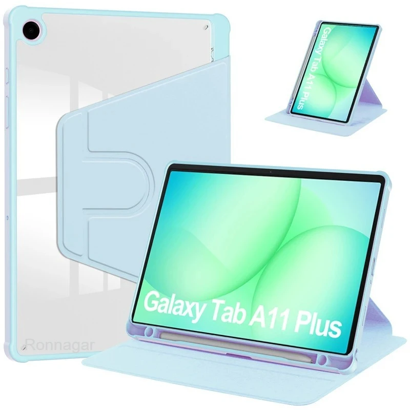 360° Rotating Funda Case For Samsung Galaxy Tab A9+ Plus 11" 2023 Galaxy Tab A11 Plus 11 Inch 2026 with Pencil Holder Sleep Wake
360° Rotating Funda Case For Samsung Galaxy Tab A9+ Plus 11" 2023 Galaxy Tab A11 Plus 11 Inch 2026 with Pencil Holder Sleep Wake