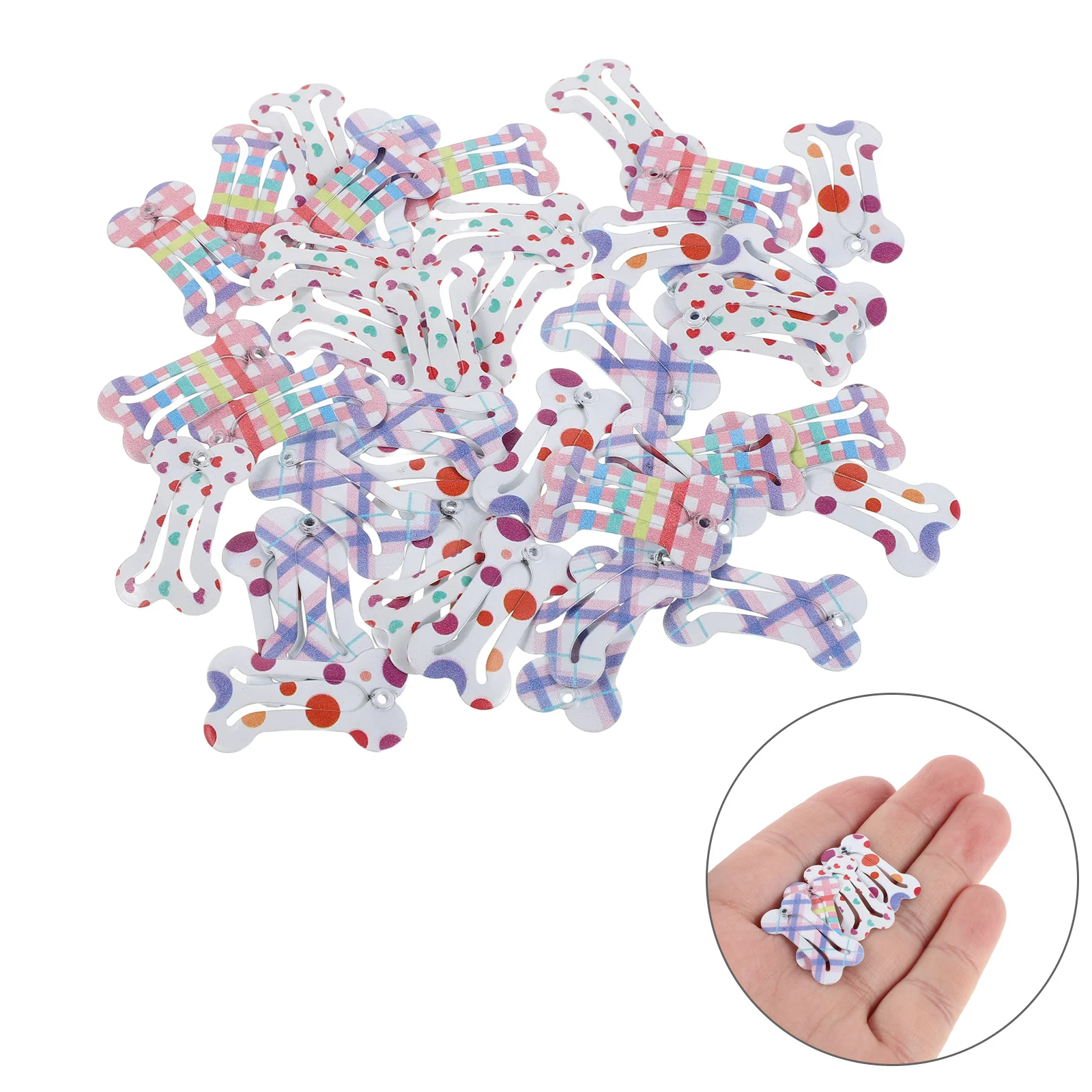 40Pcs Dog Hair Clips Small Bone Shaped 1 Inch Pet Grooming Accessories Mini Cute Hairpins for Puppies Small Dogs Cats
40Pcs Dog Hair Clips Small Bone Shaped 1 Inch Pet Grooming Accessories Mini Cute Hairpins for Puppies Small Dogs Cats