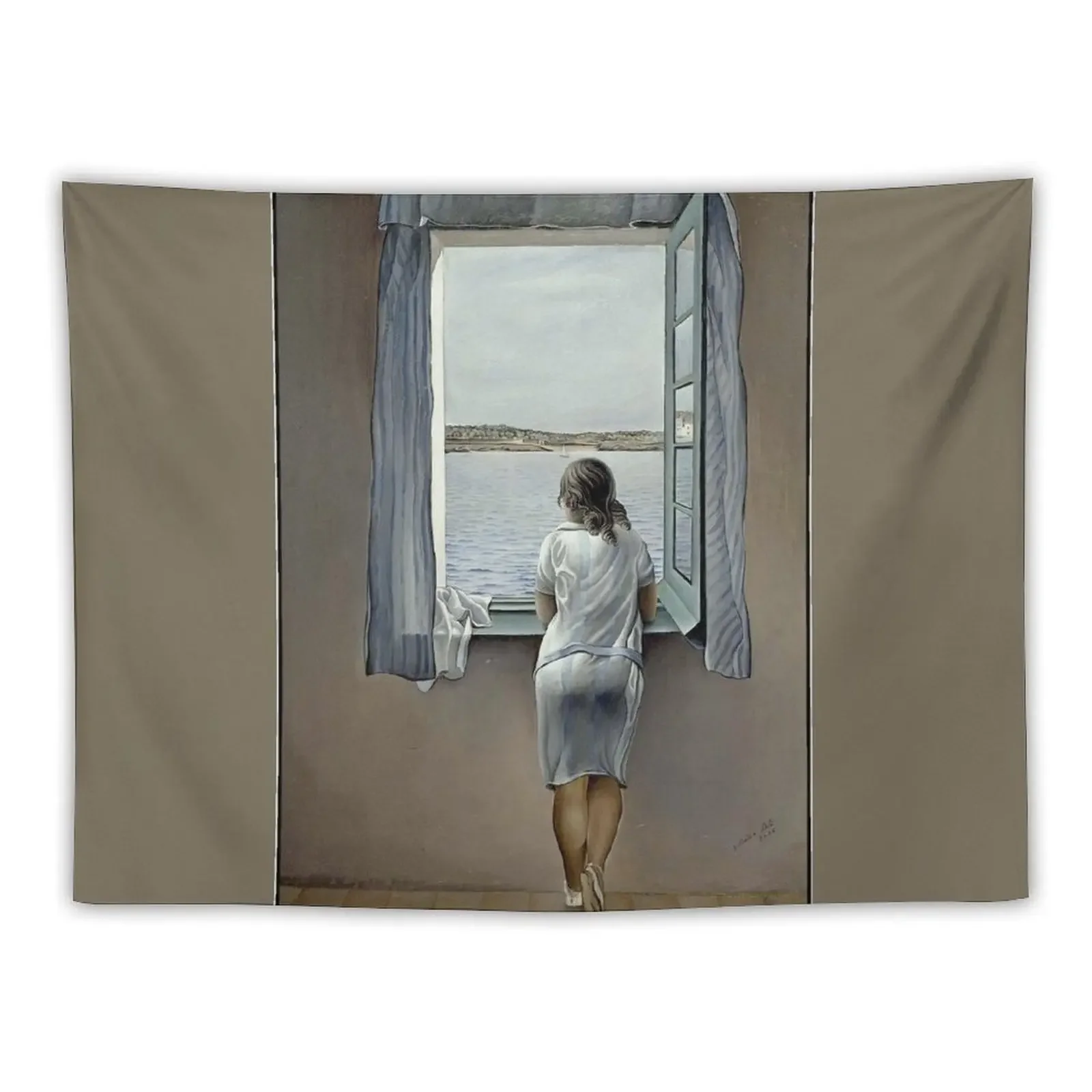 WOMAN IN THE WINDOW : Vintage 1925Painting Print Tapestry Decor For Bedroom Wall Decor Tapestry
WOMAN IN THE WINDOW : Vintage 1925Painting Print Tapestry Decor For Bedroom Wall Decor Tapestry