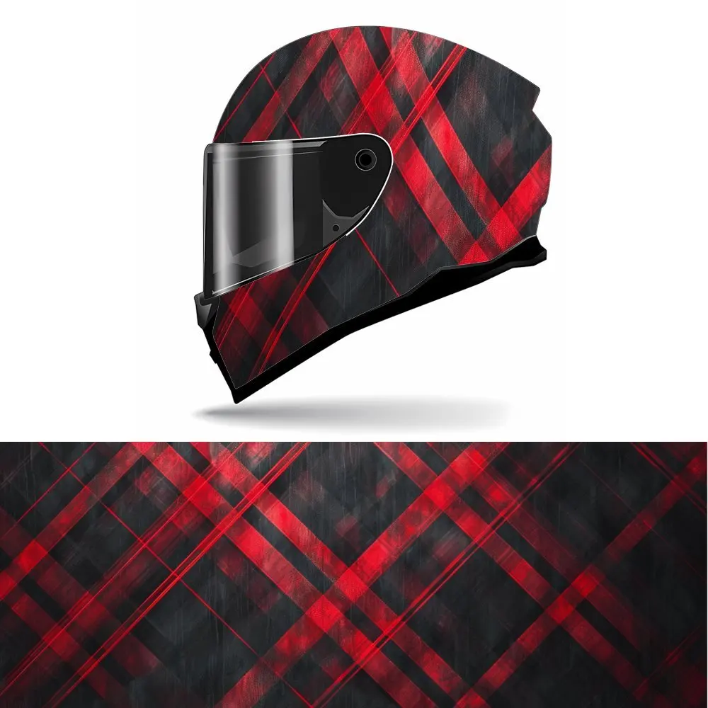 Eye-catching Red Lines Motorcycle Helmet Vinyl Wraps Sticker, Personalized Helmet Decoration Decal, Waterproof Self-adhesive Hel
Eye-catching Red Lines Motorcycle Helmet Vinyl Wraps Sticker, Personalized Helmet Decoration Decal, Waterproof Self-adhesive Hel