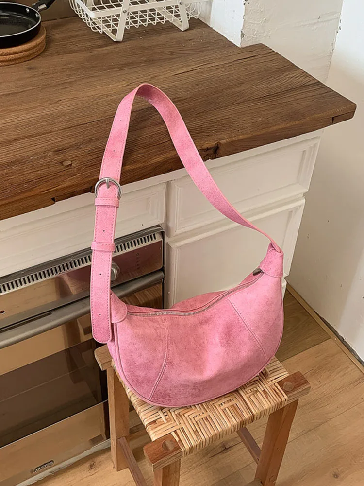 New Solid Color Casual Shoulder Bag Women Summer Portable Versatile Large Capacity Commuting Underarm Bags Chic Female Handbags
New Solid Color Casual Shoulder Bag Women Summer Portable Versatile Large Capacity Commuting Underarm Bags Chic Female Handbags