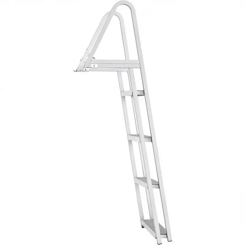 Aluminum Alloy Boarding Stairs 4 Steps For Ship Lake Pool 350 lbs Load Capacity 4'' Wide Pedals Removable Structure Marine Equipment
Aluminum Alloy Boarding Stairs 4 Steps For Ship Lake Pool 350 lbs Load Capacity 4'' Wide Pedals Removable Structure Marine Equipment