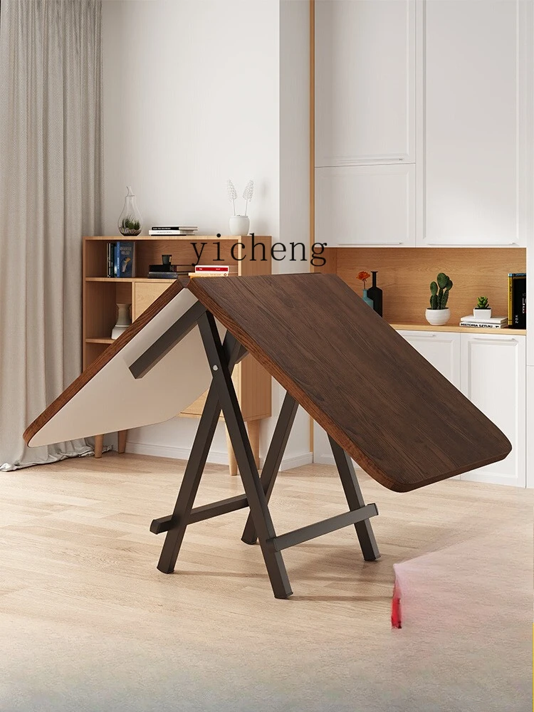 ZK Folding Dining Table Home Rectangular Simple Dining Table Outdoor Stall Portable Table and Chairs
ZK Folding Dining Table Home Rectangular Simple Dining Table Outdoor Stall Portable Table and Chairs