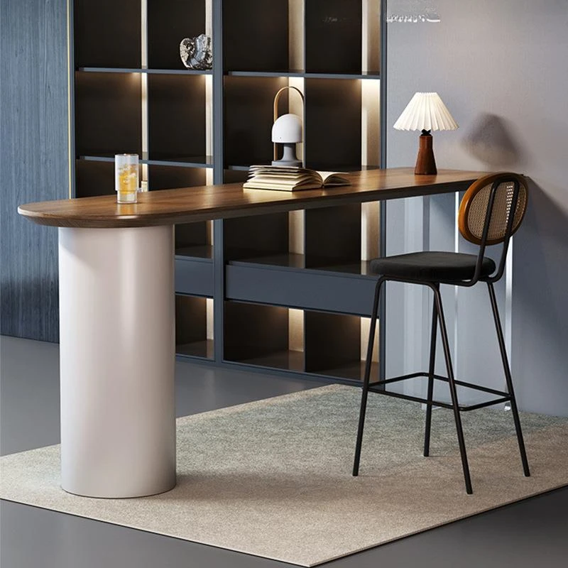 Wabi Stillwind solid wood bar table, home leisure wall long strip high-footed table, creative acrylic foot bar table
Wabi Stillwind solid wood bar table, home leisure wall long strip high-footed table, creative acrylic foot bar table