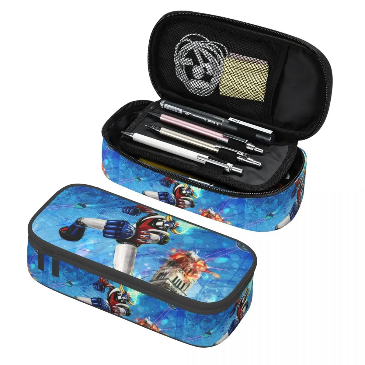 Custom Cute Anime Grendizer Ufo Robot Pencil Case for Girls Boys Large Storage Pencil Box Stationery
Custom Cute Anime Grendizer Ufo Robot Pencil Case for Girls Boys Large Storage Pencil Box Stationery