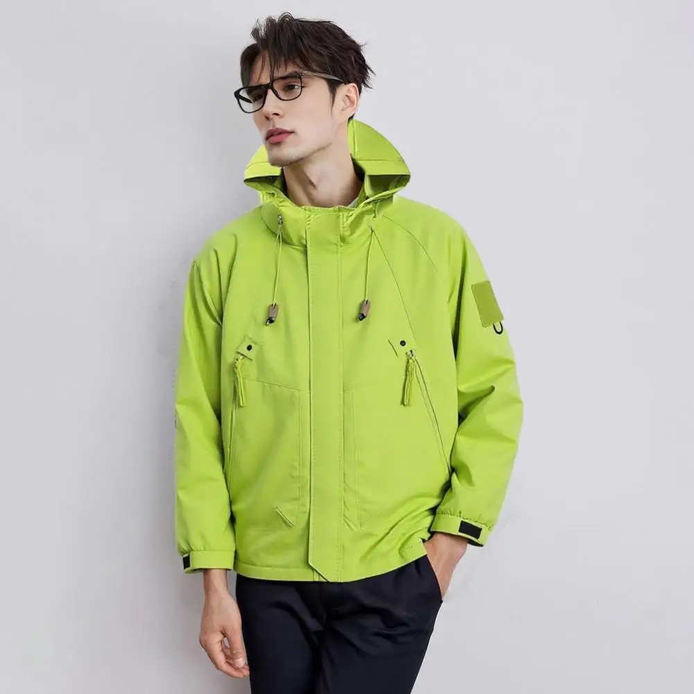 Windbreaker Men Hooded Jacket Zipper Coat Cargo Waterproof Black Bomber Camping Loose Thin Softshell Hooded Hiking Jacket
Windbreaker Men Hooded Jacket Zipper Coat Cargo Waterproof Black Bomber Camping Loose Thin Softshell Hooded Hiking Jacket