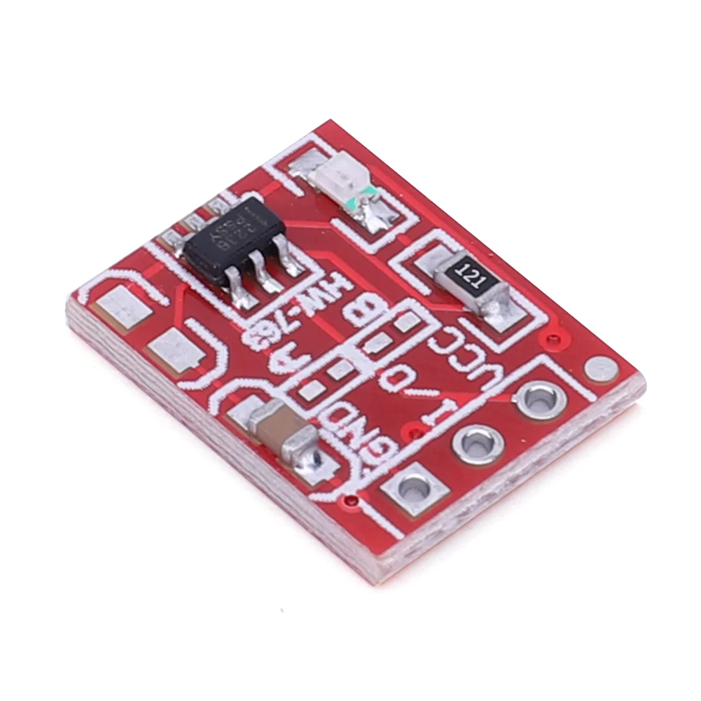 TTP223 Capacitive Touch Switch Module Capacitor Type Touch Switch Sensor Single Channel Capacitive Button Touch Detection
TTP223 Capacitive Touch Switch Module Capacitor Type Touch Switch Sensor Single Channel Capacitive Button Touch Detection