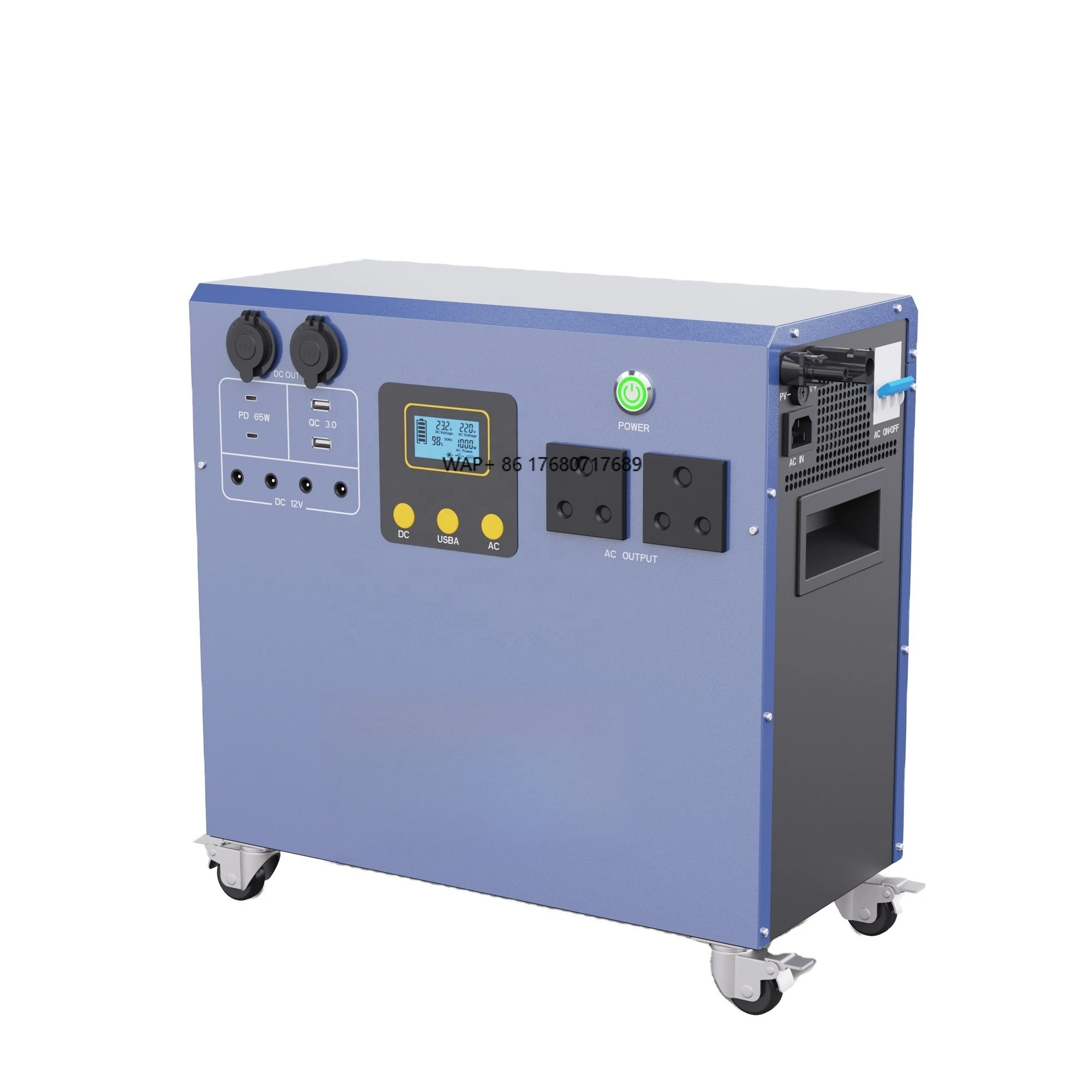 Портативный генератор солнечной системы с литиевой батареей 500 Вт, 1 кВт, 1000 Вт, 1500 Вт, ТВ и домашний светильник
Портативный генератор солнечной системы с литиевой батареей 500 Вт, 1 кВт, 1000 Вт, 1500 Вт, ТВ и домашний светильник