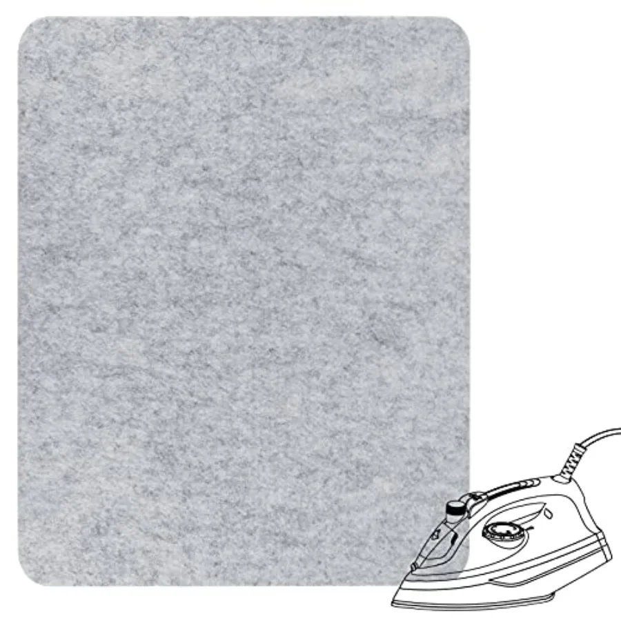 Pressing Mat Portable Felted Ironing Board, 1/2 Inch Thick Retains Heat Pad for Quilting Supplies Sewing Notions DIY Crafts 17
Pressing Mat Portable Felted Ironing Board, 1/2 Inch Thick Retains Heat Pad for Quilting Supplies Sewing Notions DIY Crafts 17