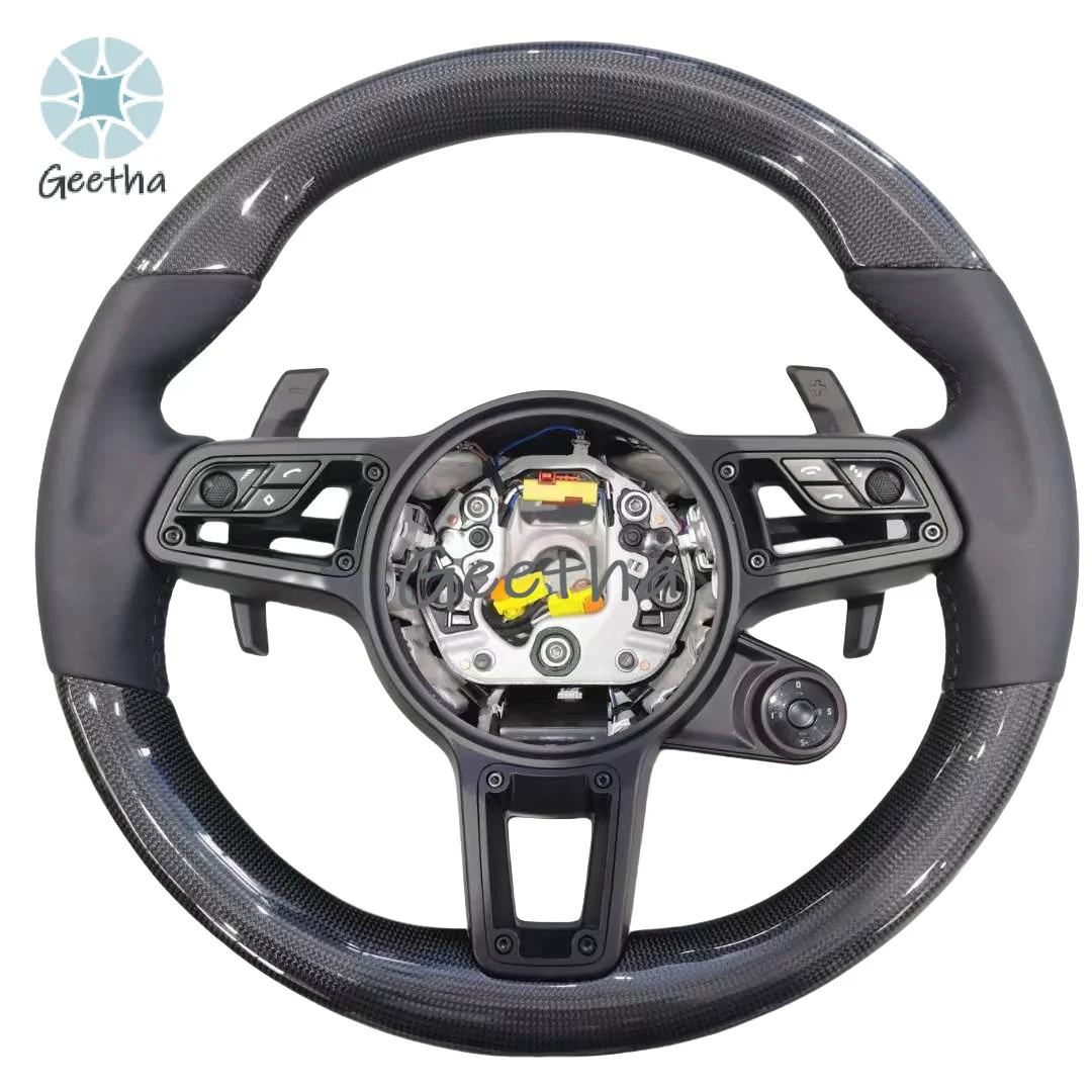 For Suitable for P-orsche Steering Wheel Panamera Macan Cayenne 718 911 918 958 970 971 Carbon Fiber/leather Steering Wheel
For Suitable for P-orsche Steering Wheel Panamera Macan Cayenne 718 911 918 958 970 971 Carbon Fiber/leather Steering Wheel