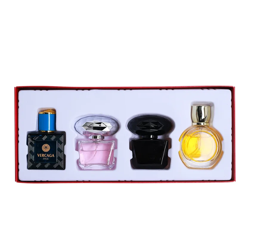 Ladies 4-Bottle Fragrance Set Gift Box Long-Lasting Floral Perfume Ideal Valentine's & Christmas Gift for Girlfriend Women
Ladies 4-Bottle Fragrance Set Gift Box Long-Lasting Floral Perfume Ideal Valentine's & Christmas Gift for Girlfriend Women