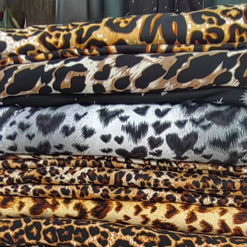 100x170cm Leopard Printed Imitate Fabric For Woman Summer Dress Blouse Handmade DIY Cloth Sewing Material
100x170cm Leopard Printed Imitate Fabric For Woman Summer Dress Blouse Handmade DIY Cloth Sewing Material