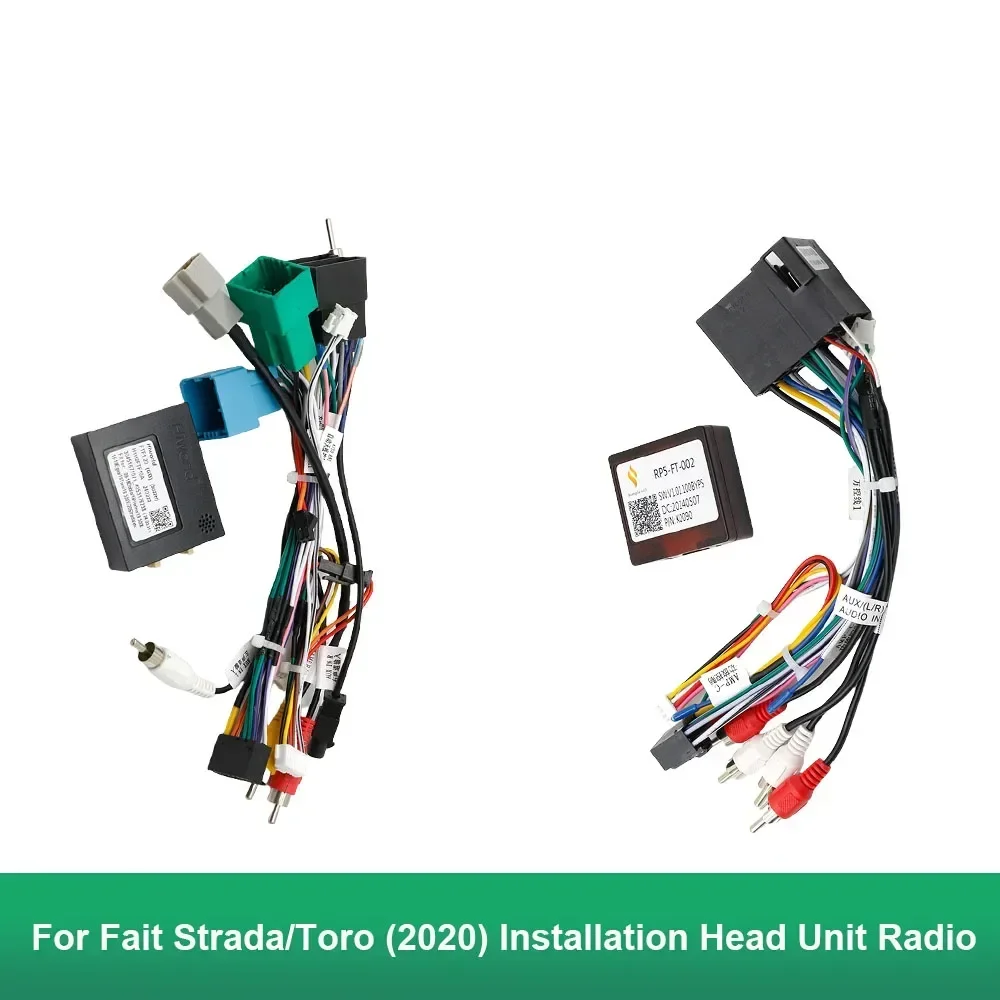 Car Android MP5 16pin Power Cord Wiring Harness Adapter With Canbus For Fait Strada/Toro (2020) Installation Head Unit Radio
Car Android MP5 16pin Power Cord Wiring Harness Adapter With Canbus For Fait Strada/Toro (2020) Installation Head Unit Radio