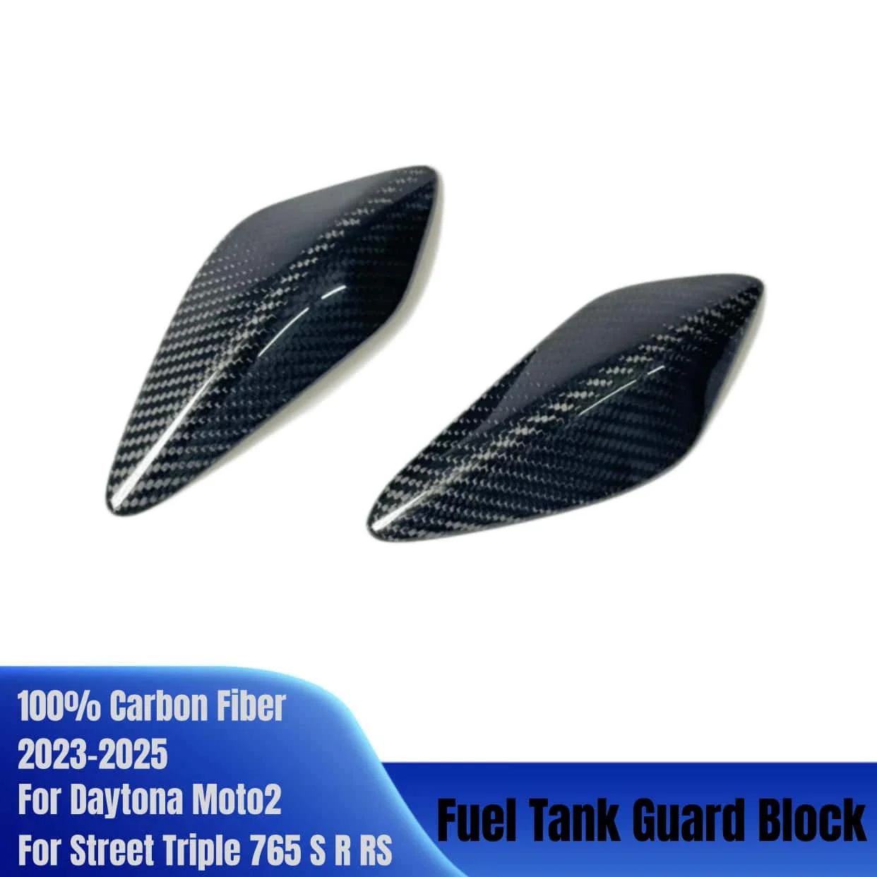 For Triumph Street Triple 765 765 S R RS / Daytona Moto2 2023-2025 Carbon Fiber Moto Fuel Tank Slider Fuel tank protective cover
For Triumph Street Triple 765 765 S R RS / Daytona Moto2 2023-2025 Carbon Fiber Moto Fuel Tank Slider Fuel tank protective cover