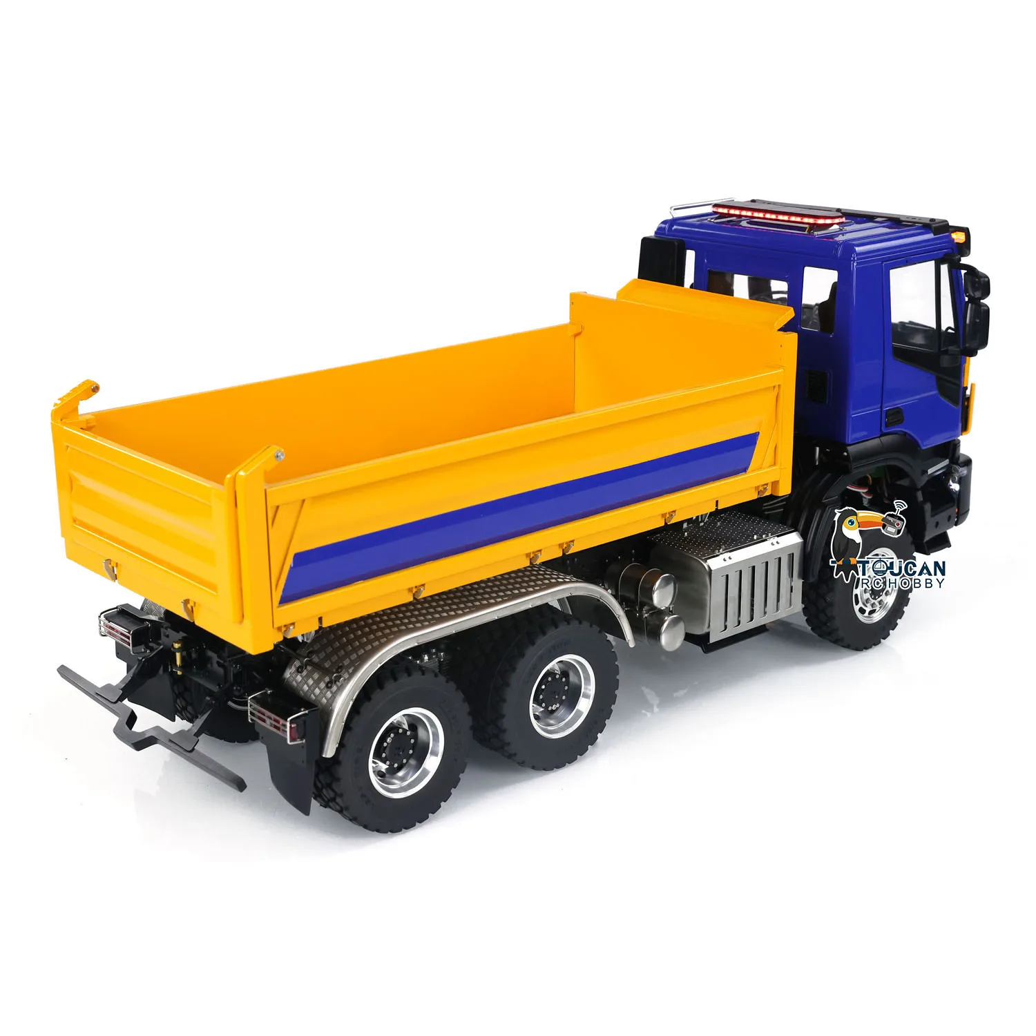 LESU 3-way RC Hydraulic Dump Truck 1/14 Metal 6x6 Radio Control Sound Light System 3-speed Transmission I6S Tipper Car Model
LESU 3-way RC Hydraulic Dump Truck 1/14 Metal 6x6 Radio Control Sound Light System 3-speed Transmission I6S Tipper Car Model