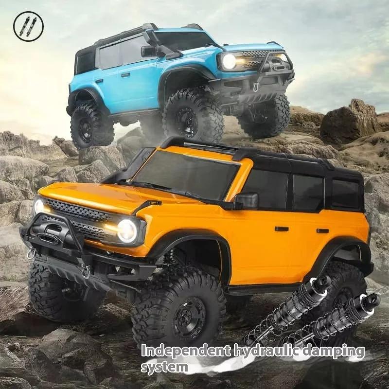 Горячая 1:10 Hb R1001 Bronco RC Альпинистский автомобиль: модель с дистанционным управлением AWD Внедорожная игрушка, совместимая с батареями 2s/3s, цельнометаллические шестерни
Горячая 1:10 Hb R1001 Bronco RC Альпинистский автомобиль: модель с дистанционным управлением AWD Внедорожная игрушка, совместимая с батареями 2s/3s, цельнометаллические шестерни