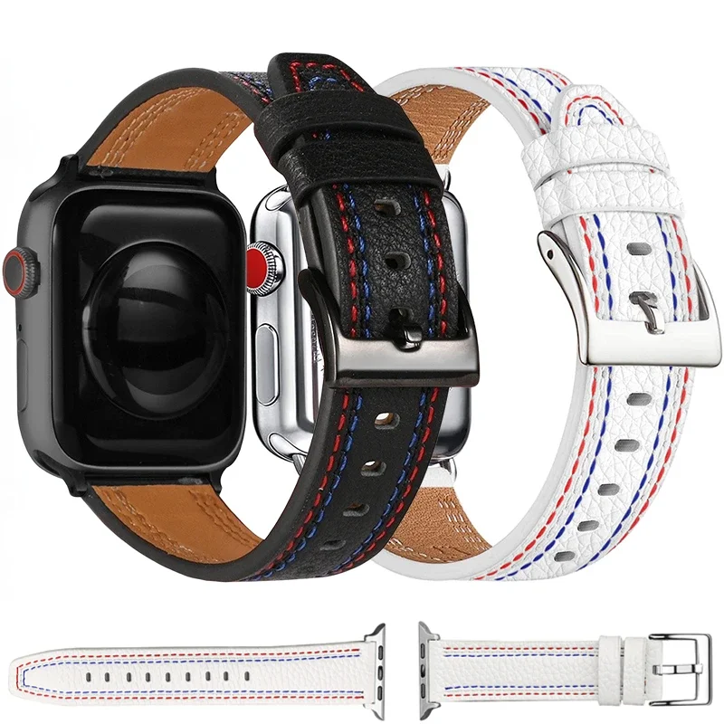 Высококачественный кожаный браслет для Apple Watch 11, 10, 9, 8, 7, 6, 5 SE3, ремешок для браслета iWatch Ultra 3/2 49 мм 46/42 мм 45/41 мм 44/40 мм ремень
Высококачественный кожаный браслет для Apple Watch 11, 10, 9, 8, 7, 6, 5 SE3, ремешок для браслета iWatch Ultra 3/2 49 мм 46/42 мм 45/41 мм 44/40 мм ремень