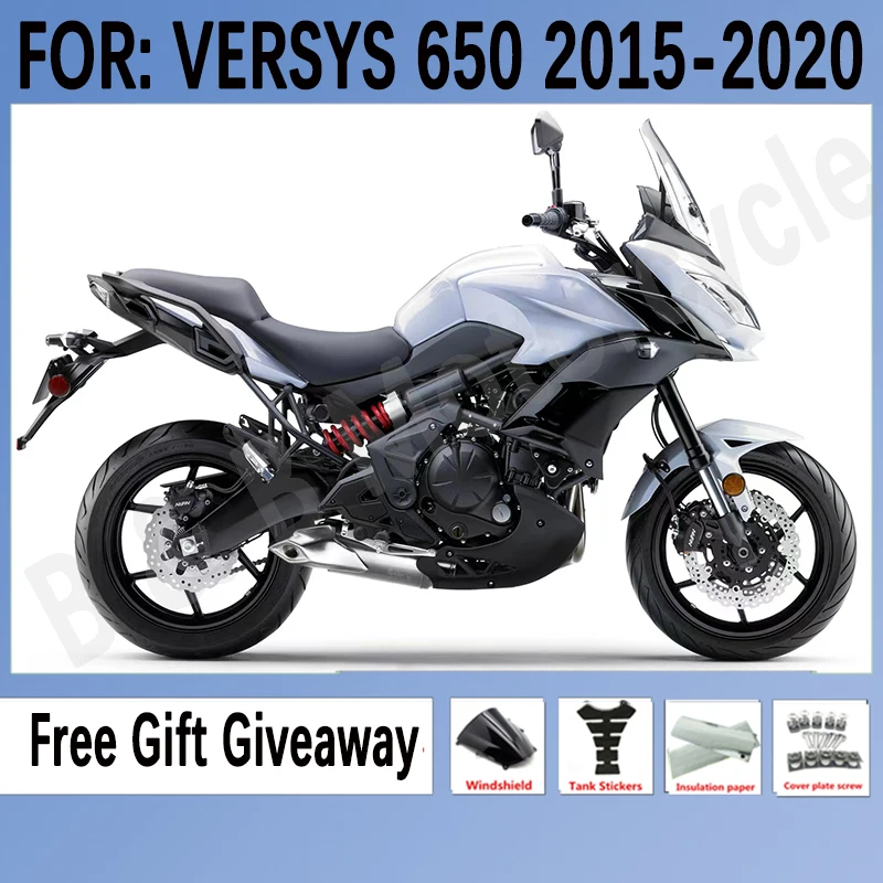 ABS Motorcycle Fairings Kit for KAWASAKI VERSYS650 KLE650 KLE 650 2015 2016 2017 2018 2019 2020 Fairings set White
ABS Motorcycle Fairings Kit for KAWASAKI VERSYS650 KLE650 KLE 650 2015 2016 2017 2018 2019 2020 Fairings set White