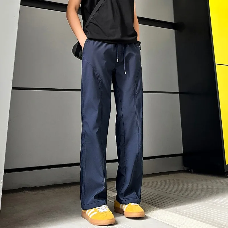 Whitening Basics Bias-cut Trousers Men's Spring Slimming Slightly Flared Casual Pants
Whitening Basics Bias-cut Trousers Men's Spring Slimming Slightly Flared Casual Pants