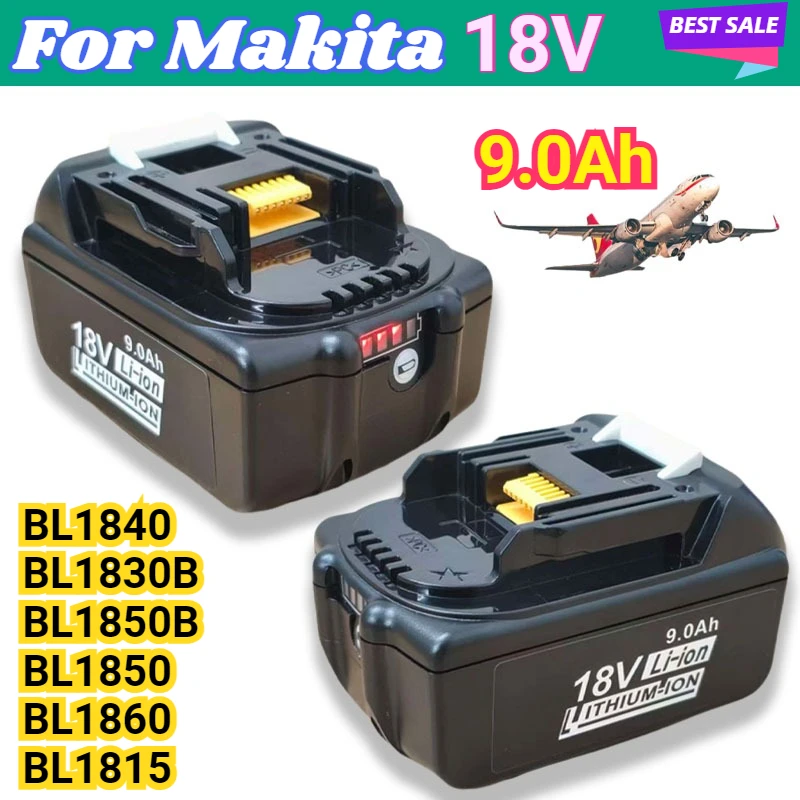 Genuine/Original For Makita 18v Battery Bl1850b BL1850 Bl1860 Bl1860 Bl1830 Bl1815 Bl1840 LXT400 9.0Ah for Makita 18 V Battery 
Genuine/Original For Makita 18v Battery Bl1850b BL1850 Bl1860 Bl1860 Bl1830 Bl1815 Bl1840 LXT400 9.0Ah for Makita 18 V Battery