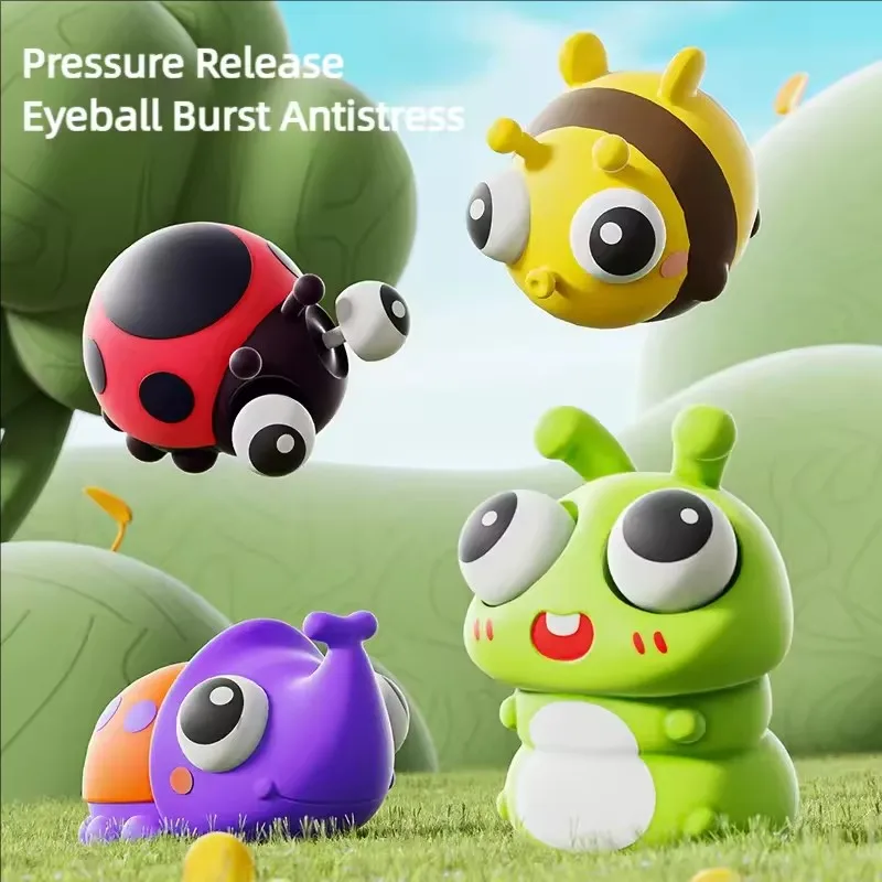 Pop Eye Cartoon Insect Animal Squishy Squeeze Novelty Toy Squishy Fidgeting Fun Antistress Adult Sensory Toys Kids Toys Gifts
Pop Eye Cartoon Insect Animal Squishy Squeeze Novelty Toy Squishy Fidgeting Fun Antistress Adult Sensory Toys Kids Toys Gifts