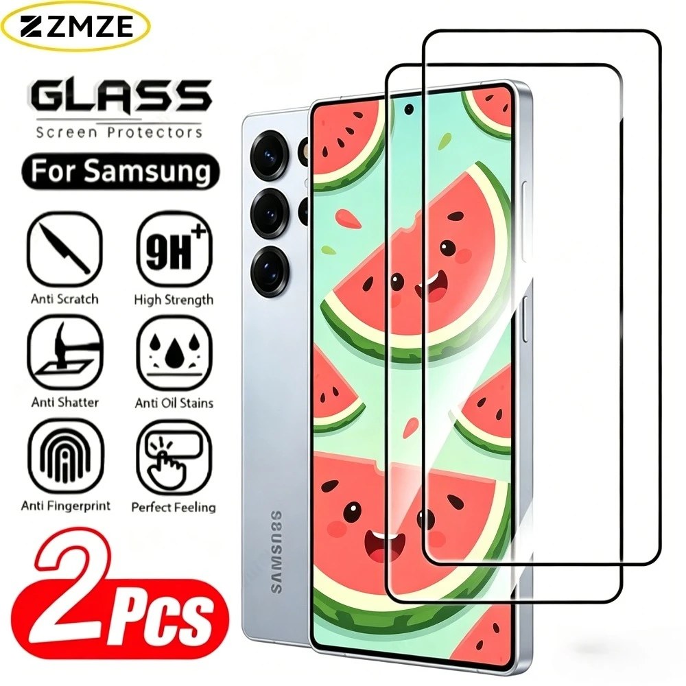 2Pcs Ultra HD Screen Protector for Samsung S26 S25 S24 Ultra S25 S26 Edge Tempered Glass for Samsung S23 S22 S21 Plus S25 S24 FE
2Pcs Ultra HD Screen Protector for Samsung S26 S25 S24 Ultra S25 S26 Edge Tempered Glass for Samsung S23 S22 S21 Plus S25 S24 FE
