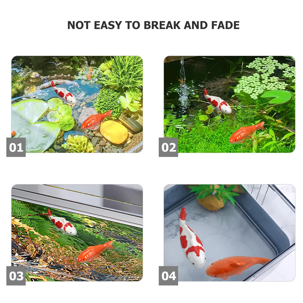 4Pcs Decorative Aquarium Fish Ceramic Floating Ornament for Fish Tank Pond Bird Bath Desktop Water Feature Decor
4Pcs Decorative Aquarium Fish Ceramic Floating Ornament for Fish Tank Pond Bird Bath Desktop Water Feature Decor