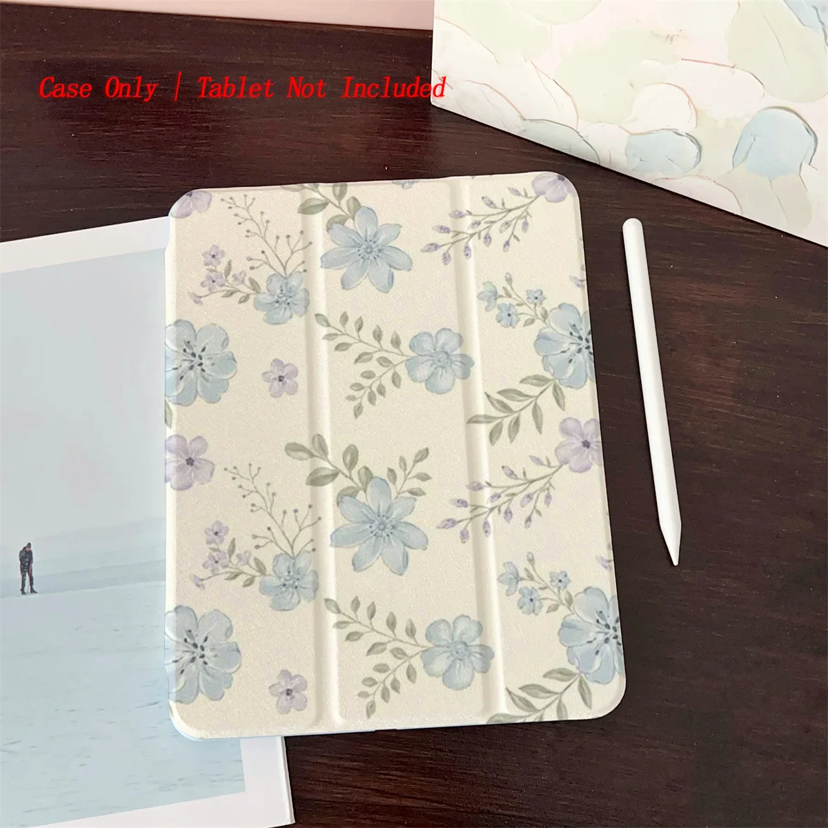 Elegant Solid Base&Blue Blossoms+Light Green Foliage iPad Cover For Apple iPad 10.2 10.9 Inch Air3 Pro 11 Mini 6 Shockproof Case
Elegant Solid Base&Blue Blossoms+Light Green Foliage iPad Cover For Apple iPad 10.2 10.9 Inch Air3 Pro 11 Mini 6 Shockproof Case