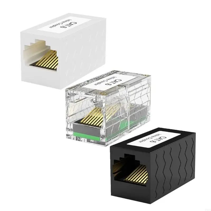 Highly speed RJ45 Female Coupler Gold Plated Shielded for Cat6 Networking Extension 193A
Highly speed RJ45 Female Coupler Gold Plated Shielded for Cat6 Networking Extension 193A