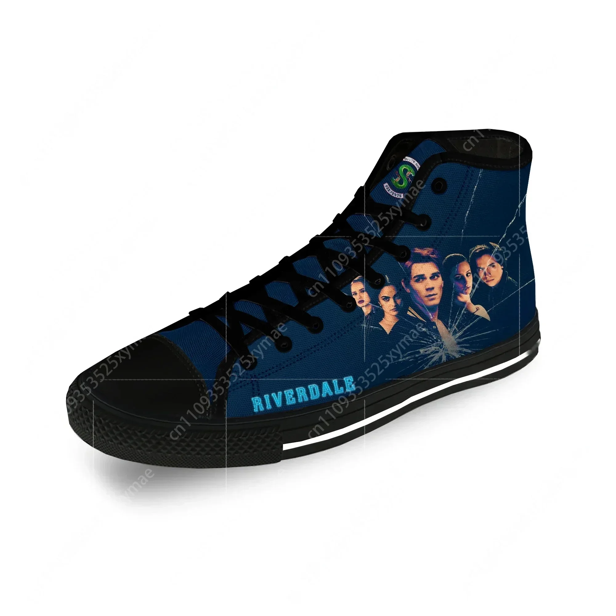 Riverdale South Side Serpents Casual Cloth Fashion 3D Print High Top Canvas Shoes Men Women Lightweight Breathable Sneakers
Riverdale South Side Serpents Casual Cloth Fashion 3D Print High Top Canvas Shoes Men Women Lightweight Breathable Sneakers