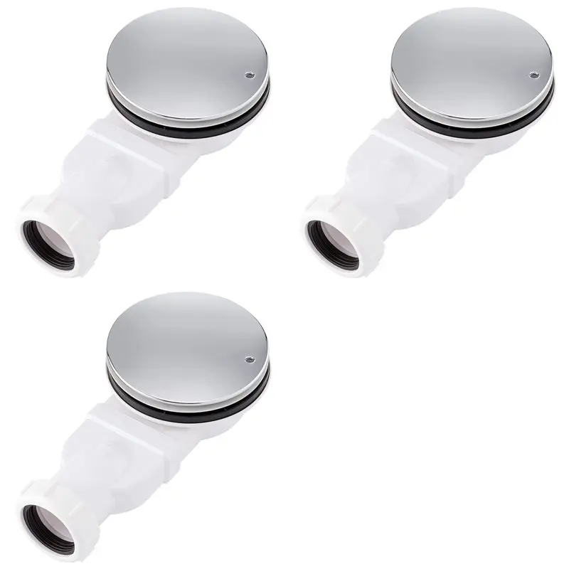 3X Low Profile Shower Drain Chrome Plated ABS Shower Tray Siphon Slim Drain 90Mm 36 L/Min Water Flow, Trap Side Drain
3X Low Profile Shower Drain Chrome Plated ABS Shower Tray Siphon Slim Drain 90Mm 36 L/Min Water Flow, Trap Side Drain