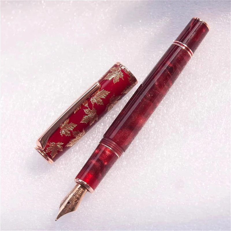 Перьевая ручка Hongdian N8 с кленовым листом EF F 0,38 мм 0,5 мм, перо, чернильная ручка, литературный студенческий чернильный пузырь премиум-класса, сменный изысканный
Перьевая ручка Hongdian N8 с кленовым листом EF F 0,38 мм 0,5 мм, перо, чернильная ручка, литературный студенческий чернильный пузырь премиум-класса, сменный изысканный