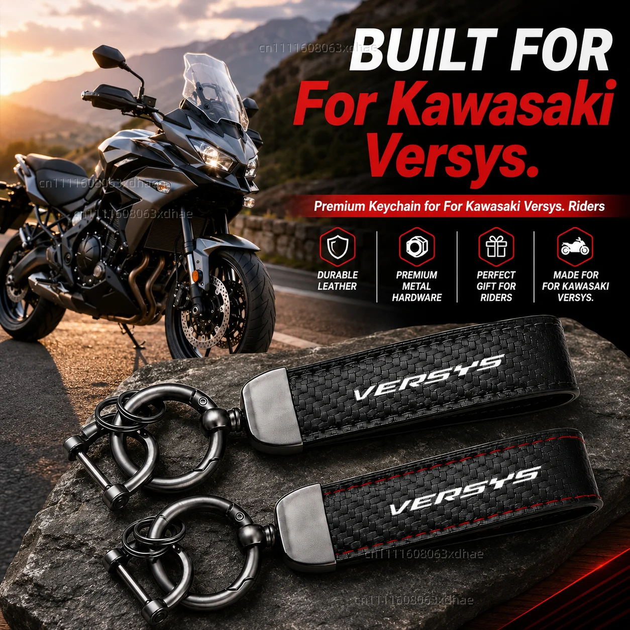 High-Grade Leather Motorcycle Keychain Holder Keyring Accessories For Kawasaki Versys 650 300 300X 1000 X300 2015-2022
High-Grade Leather Motorcycle Keychain Holder Keyring Accessories For Kawasaki Versys 650 300 300X 1000 X300 2015-2022