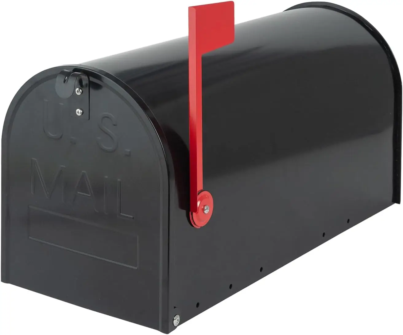 Large Mailbox for Outside, Black Metal Post Mount Mail Box with Red Flag, 23x10.7x8.9 Inches for Letters and Packages
Large Mailbox for Outside, Black Metal Post Mount Mail Box with Red Flag, 23x10.7x8.9 Inches for Letters and Packages