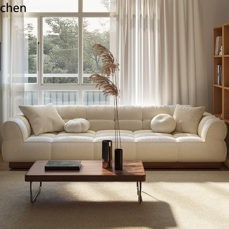 DSA Cream wind straight row fabric sofa simple modern living room marshmallow sofa creative new
DSA Cream wind straight row fabric sofa simple modern living room marshmallow sofa creative new