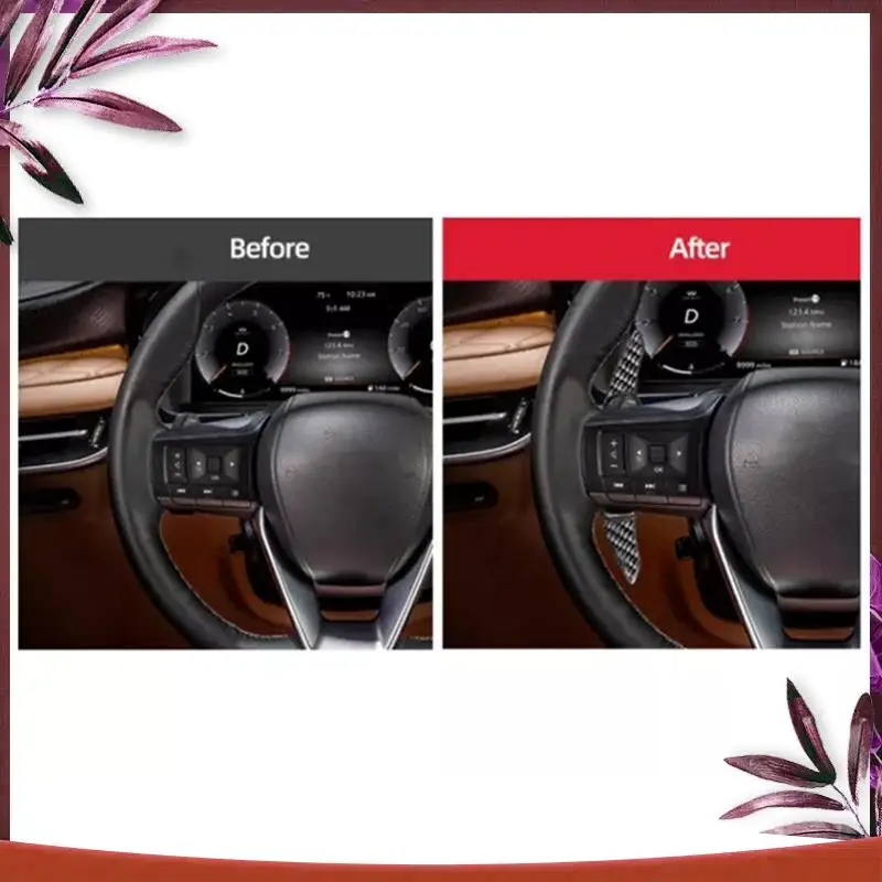 Car Steering Wheel Shifter Paddle Extension Sticker Automotive Supplies Carbon Fiber For Infiniti Q50 Qx50 Qx55 Qx60 Q60 S Coupe
Car Steering Wheel Shifter Paddle Extension Sticker Automotive Supplies Carbon Fiber For Infiniti Q50 Qx50 Qx55 Qx60 Q60 S Coupe