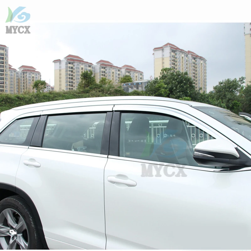 FIT FOR TOYOTA HIGHLANDER 2017 2018 2019 2020 6pcs KLUGER SIDE WINDOW RAIN DEFLECTORS GUARD VISOR WEATHERSHIELDS SHADE
FIT FOR TOYOTA HIGHLANDER 2017 2018 2019 2020 6pcs KLUGER SIDE WINDOW RAIN DEFLECTORS GUARD VISOR WEATHERSHIELDS SHADE