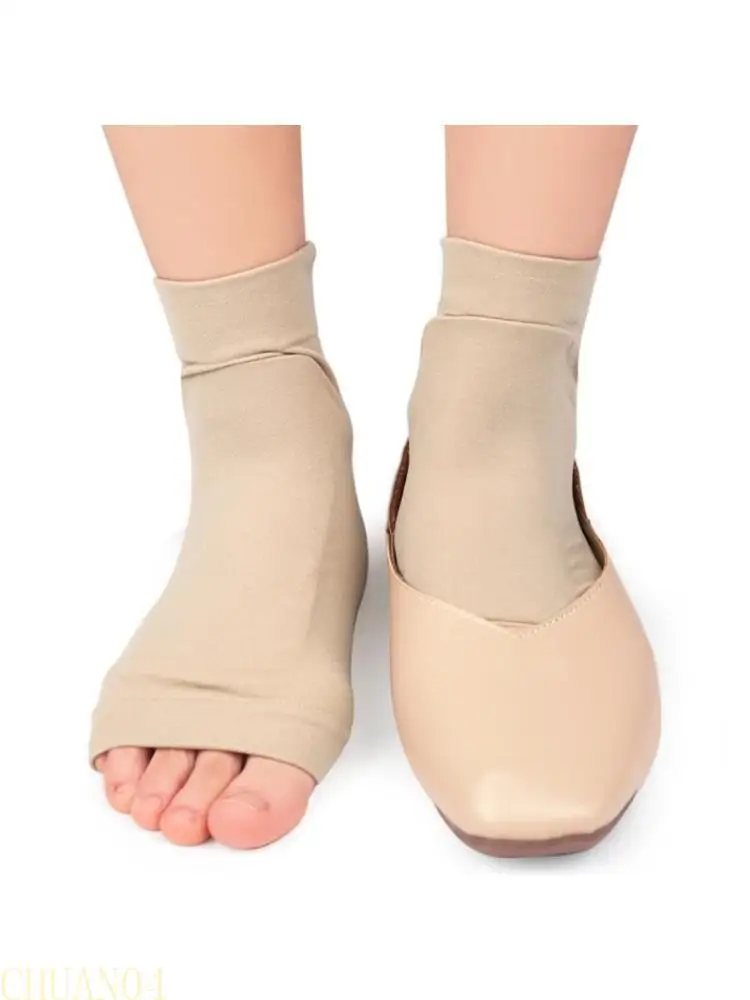 A1A2 1Pair Breathable Elastic Ankle Gel Sleeves Soft Padded Skate Socks Feet Protector Heel Protection Socks Easy to Use
A1A2 1Pair Breathable Elastic Ankle Gel Sleeves Soft Padded Skate Socks Feet Protector Heel Protection Socks Easy to Use