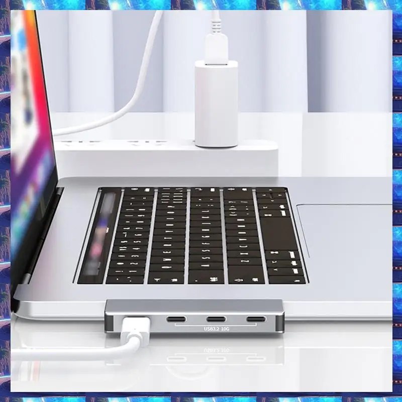 Концентратор 2025 4 в 1 Type-C, 4 порта USB Type C к USB3.2 Gen2, разветвитель PD, адаптер 10 Гбит/с для Pro Air, ноутбука, настольного ПК, 4
Концентратор 2025 4 в 1 Type-C, 4 порта USB Type C к USB3.2 Gen2, разветвитель PD, адаптер 10 Гбит/с для Pro Air, ноутбука, настольного ПК, 4