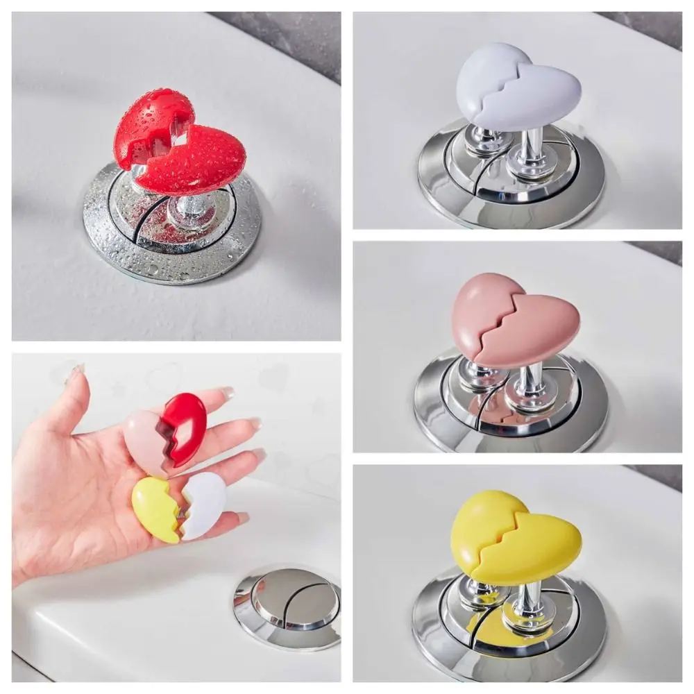 Broken Heart Shape Toilet Press Self-Adhesive Colorful Tank Flush Button Nail Protector Water Press Flush Button
Broken Heart Shape Toilet Press Self-Adhesive Colorful Tank Flush Button Nail Protector Water Press Flush Button
