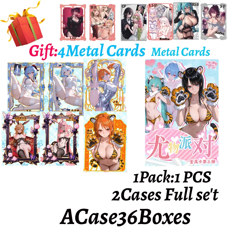 YouWu Party 3 standard Metals New Goddess Story Card Character Albedo Nezuko Rem Nami Anime Swimsuit Party Doujin Toy Hobby Gift
YouWu Party 3 standard Metals New Goddess Story Card Character Albedo Nezuko Rem Nami Anime Swimsuit Party Doujin Toy Hobby Gift