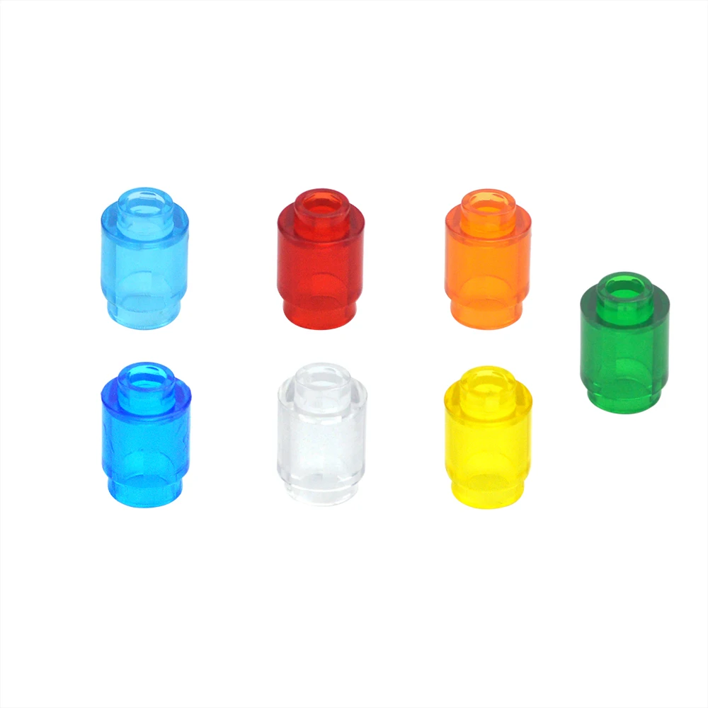 100Pcs MOC 3062 Brick Round 1 x 1 Open Stud Transparent Cylinder Building Blocks DIY Assmble Particle Compatible Kid Toy Gift
100Pcs MOC 3062 Brick Round 1 x 1 Open Stud Transparent Cylinder Building Blocks DIY Assmble Particle Compatible Kid Toy Gift