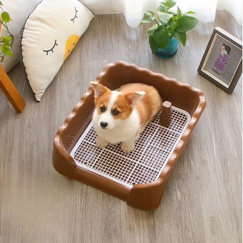 Dog Toilet Easy Clean Pet Urine Basin Thick and Bite-resistant Small Dogs Toilets Detachable Design Raised Fence Dog Accessories
Dog Toilet Easy Clean Pet Urine Basin Thick and Bite-resistant Small Dogs Toilets Detachable Design Raised Fence Dog Accessories