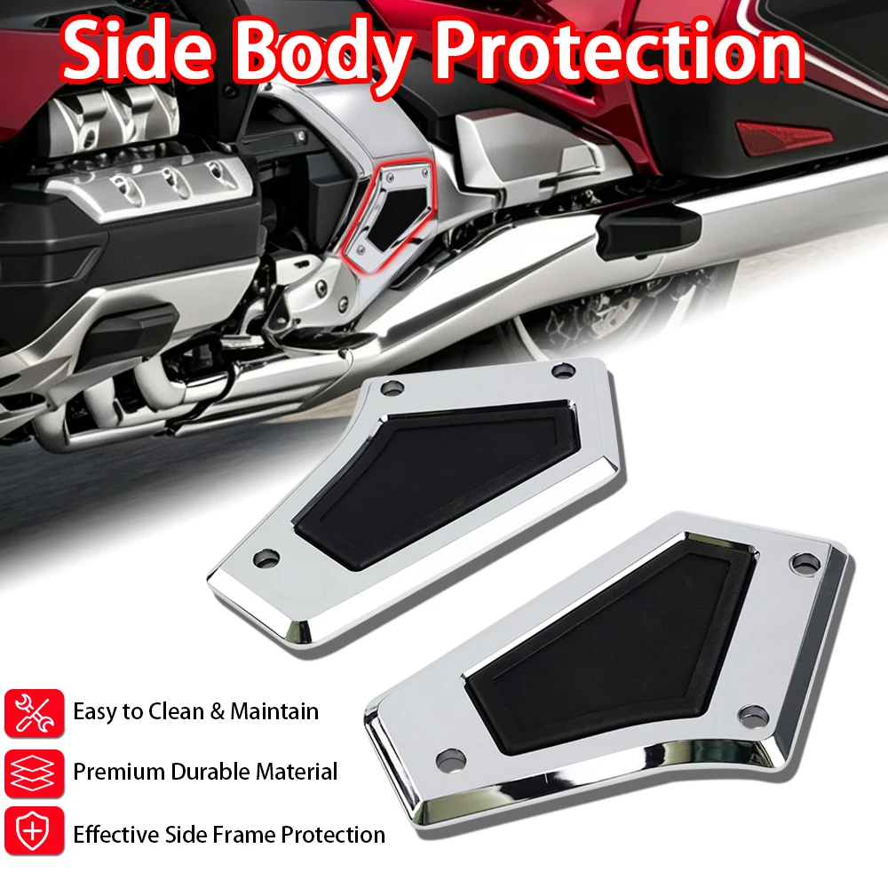 New Motorcycle Chrome Side Frame Cover Panel Decorative Fairing Trim Accessories For Honda Goldwing GL1800 GL 1800 2018 - 2026
New Motorcycle Chrome Side Frame Cover Panel Decorative Fairing Trim Accessories For Honda Goldwing GL1800 GL 1800 2018 - 2026