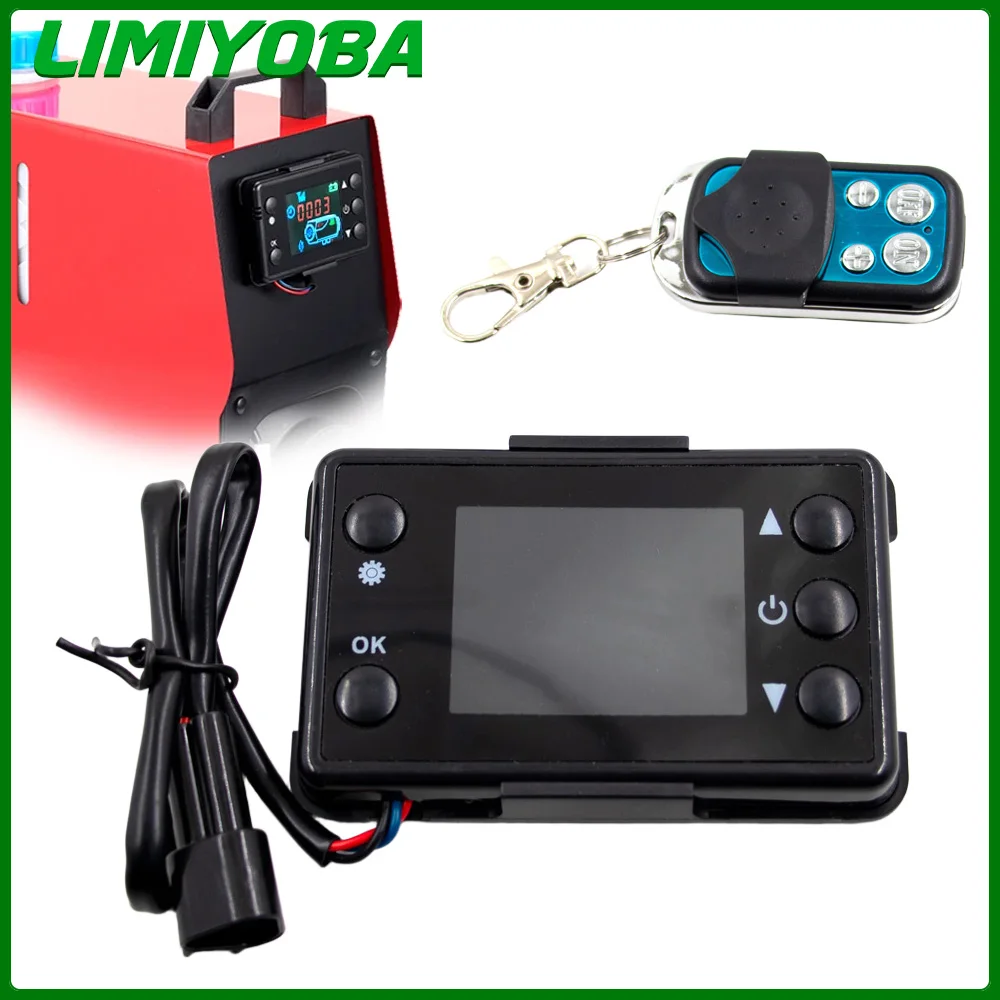 1Set 12V-24V Buttons Diesels Air Heater LCD Display Monitor Switch LCD Monitor Switch +Remote Controller For Eberspacher Webasto
1Set 12V-24V Buttons Diesels Air Heater LCD Display Monitor Switch LCD Monitor Switch +Remote Controller For Eberspacher Webasto