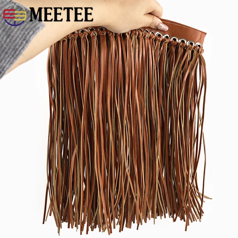 1M Meetee 30cm Leather Tassel Lace PU Fringe Trim Ribbon Handbag Dress Decor Tassels DIY Performance Clothes Sewing Accessories
1M Meetee 30cm Leather Tassel Lace PU Fringe Trim Ribbon Handbag Dress Decor Tassels DIY Performance Clothes Sewing Accessories