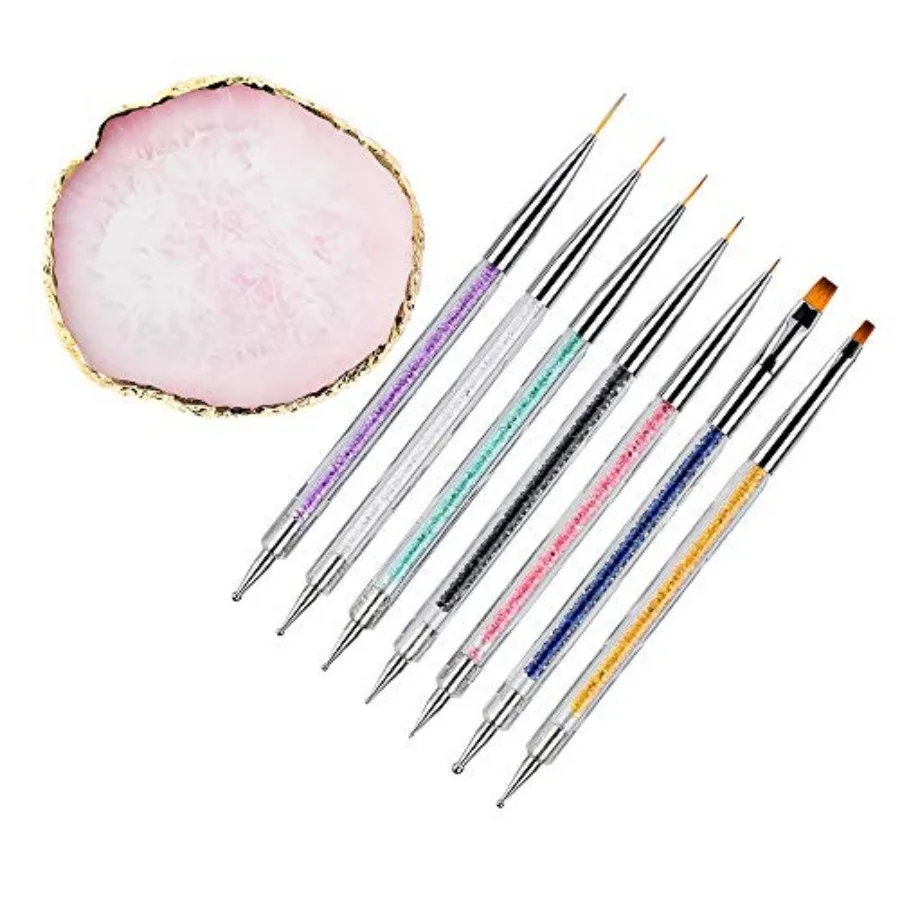 8 Pieces Designs es Nail Art Resin Palette l Design Nail Art Dotting Tools Nail l Painting g Palette Nail Art Equment
8 Pieces Designs es Nail Art Resin Palette l Design Nail Art Dotting Tools Nail l Painting g Palette Nail Art Equment