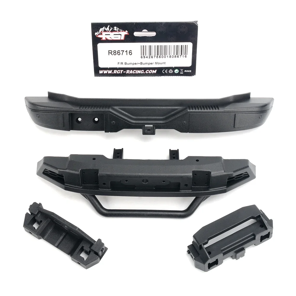 Spare Parts R86716 F/R Bumper+Bumper Mount FOR RGT EX86130 Pro Runner New 1/10 Crawler Electric Remote Control Model Car
Spare Parts R86716 F/R Bumper+Bumper Mount FOR RGT EX86130 Pro Runner New 1/10 Crawler Electric Remote Control Model Car