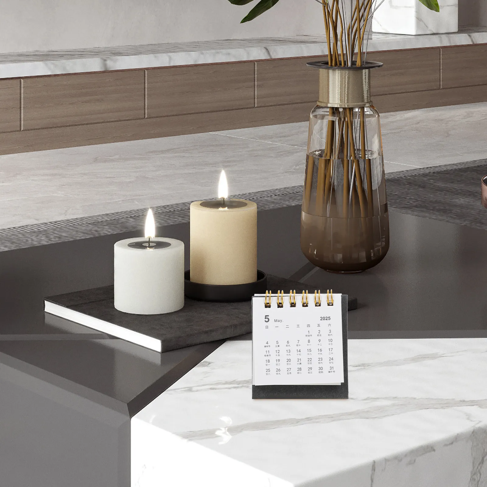 Mini Desk Calendar 2024-2025 Small Desktop Decorative Standing Calendar for Office Home School Daily Note Planning and Monthly
Mini Desk Calendar 2024-2025 Small Desktop Decorative Standing Calendar for Office Home School Daily Note Planning and Monthly