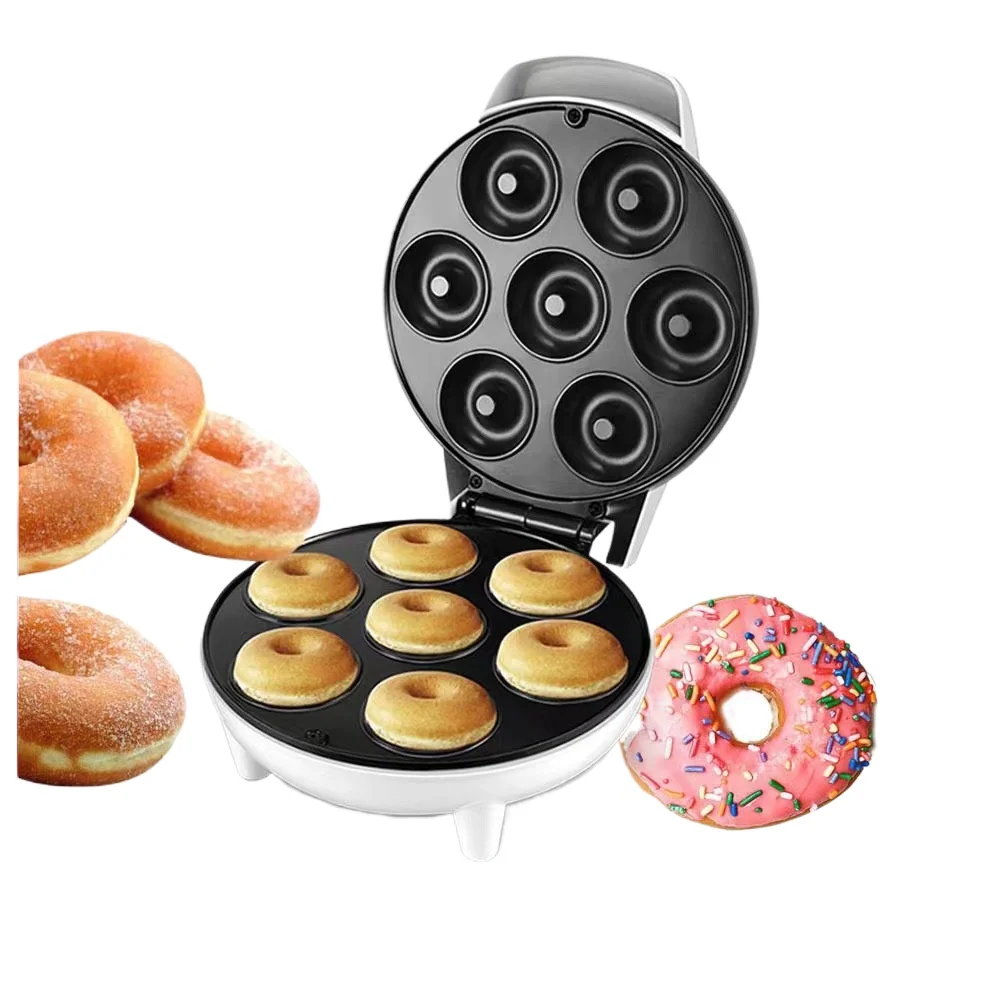 Mini Donut Maker 7-Hole Double-Sided Heating Breakfast Machine, Multifunctional Cake Maker
Mini Donut Maker 7-Hole Double-Sided Heating Breakfast Machine, Multifunctional Cake Maker